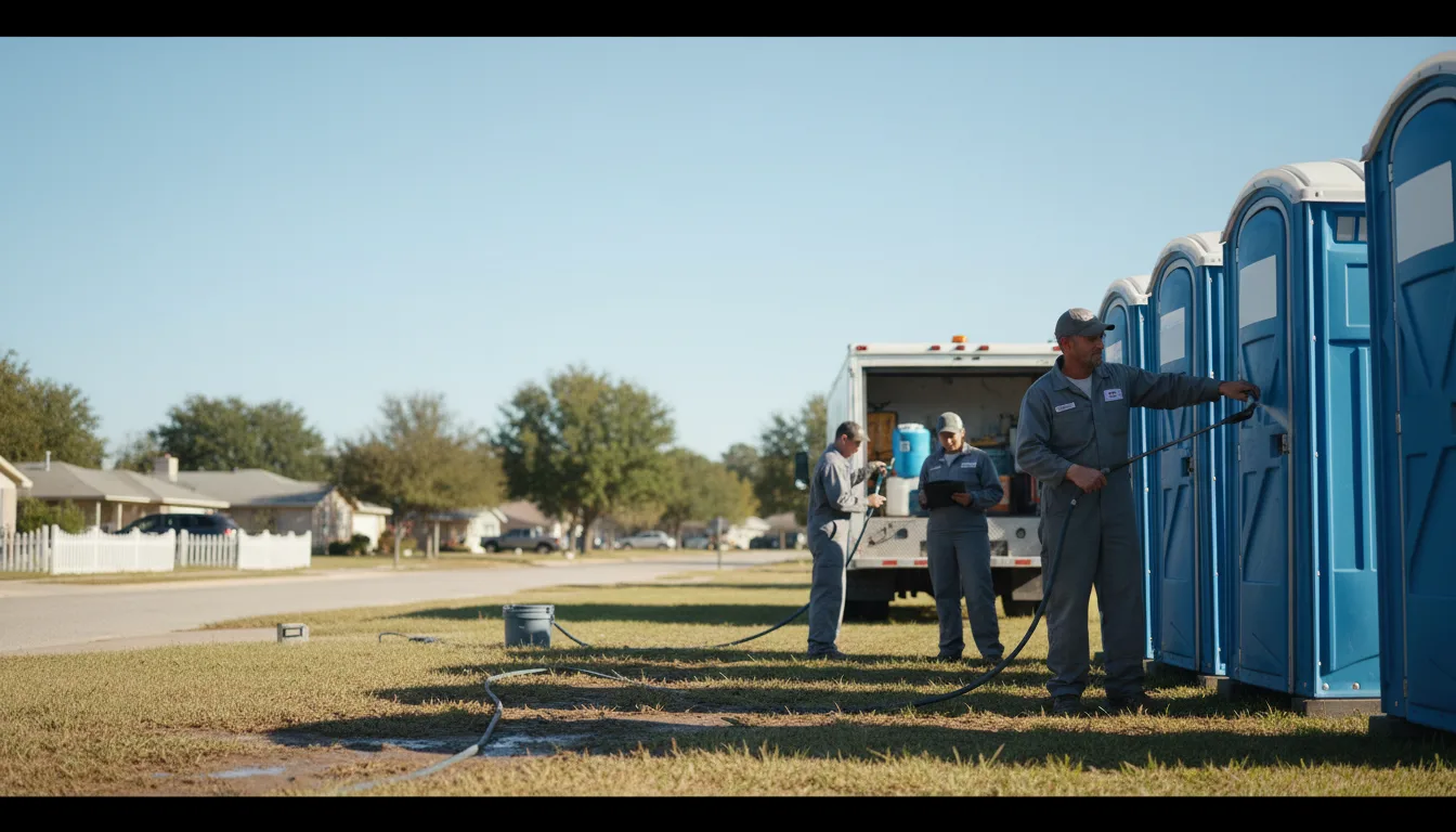 Long-Term Portable Toilet Rental in Tescott, KS near me